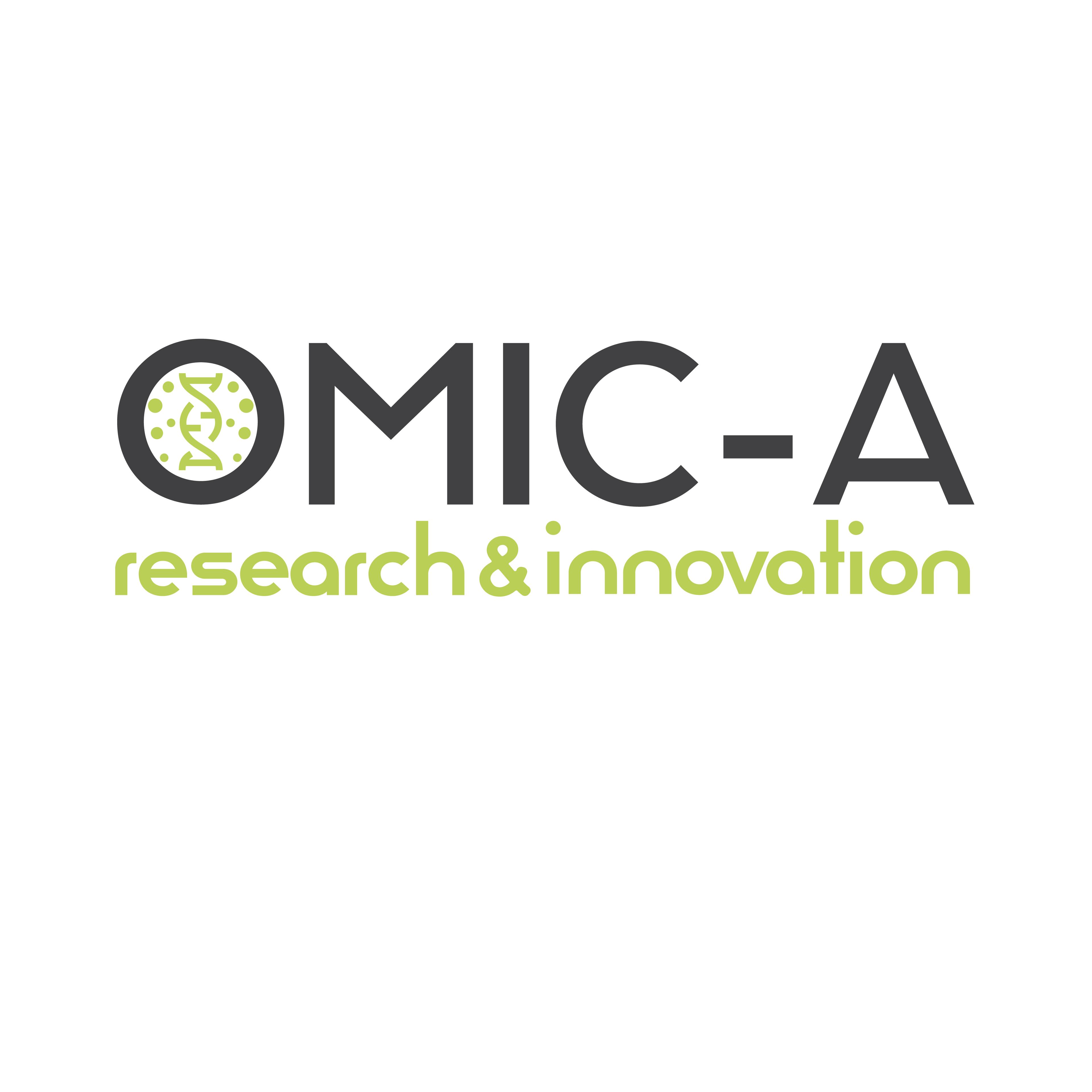 Omic-A Research and Innovation logo